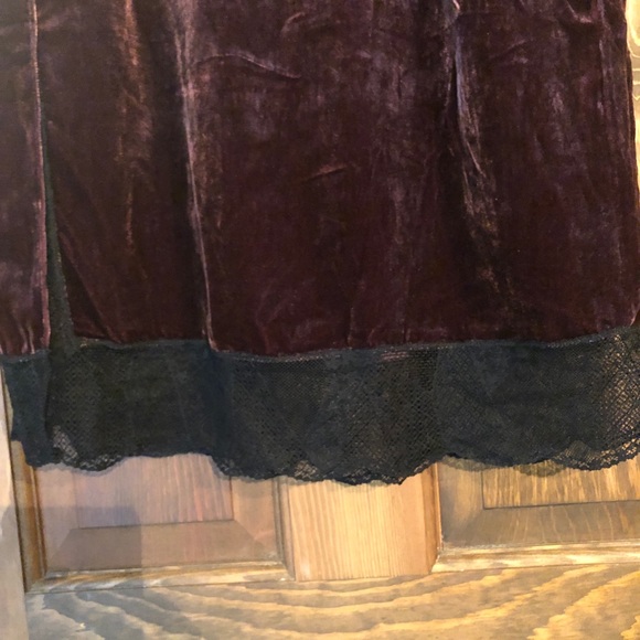 ❌SOLD❌NWT ZADIG & VOLTAIRE Silk Velvet Jillian Skirt - Picture 13 of 15
